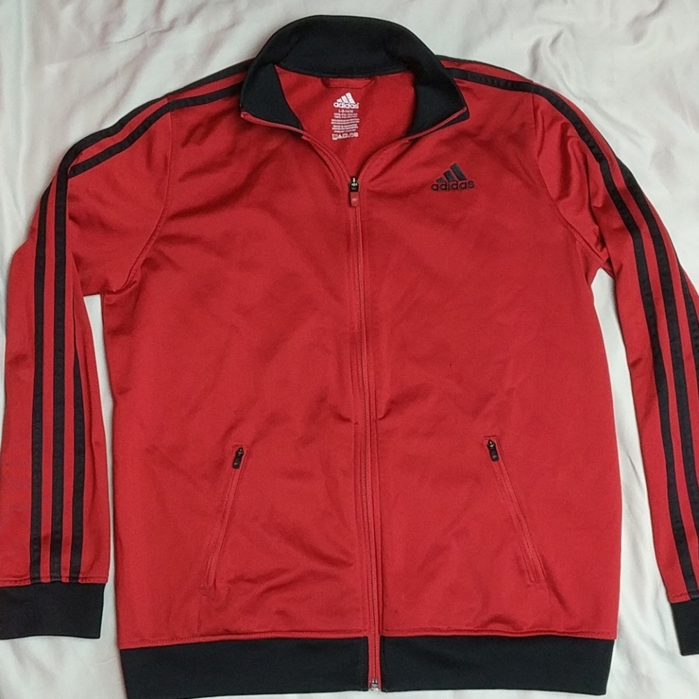 Adidas boys large training jacket 14/16